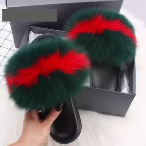 Fluff Fur Slide Sandals